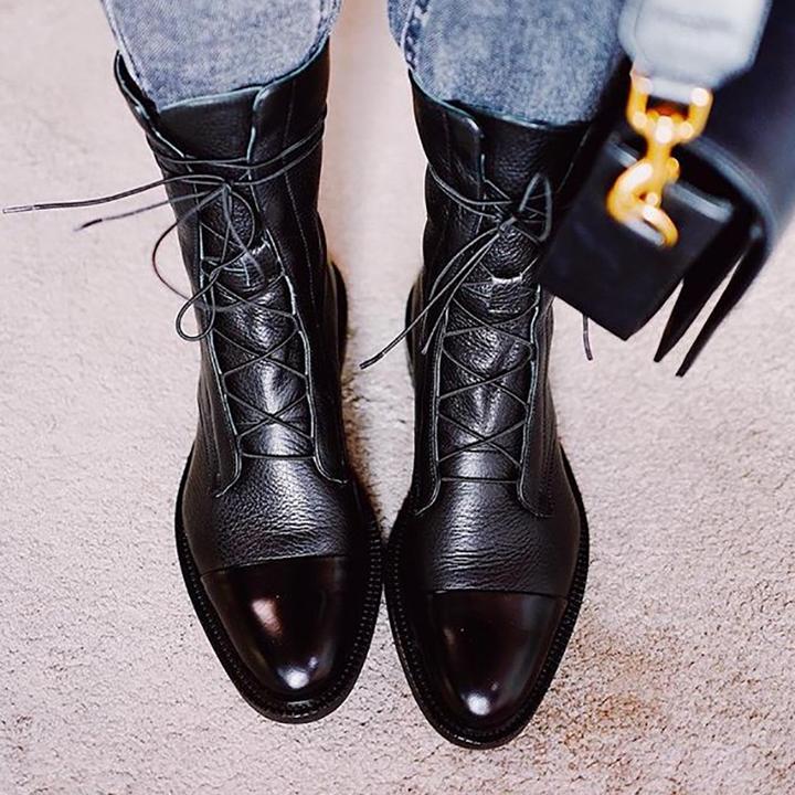 CHRISTINA™ - Vintage boots with heel to women