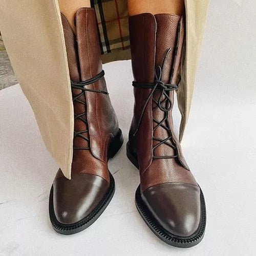 CHRISTINA™ - Vintage boots with heel to women