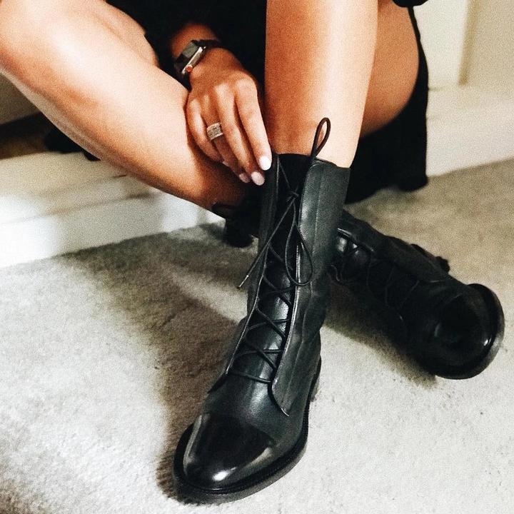 CHRISTINA™ - Vintage boots with heel to women