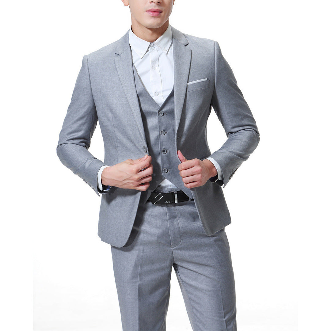 Elegant three-piece suit for men | Slim fit | Single-breasted
