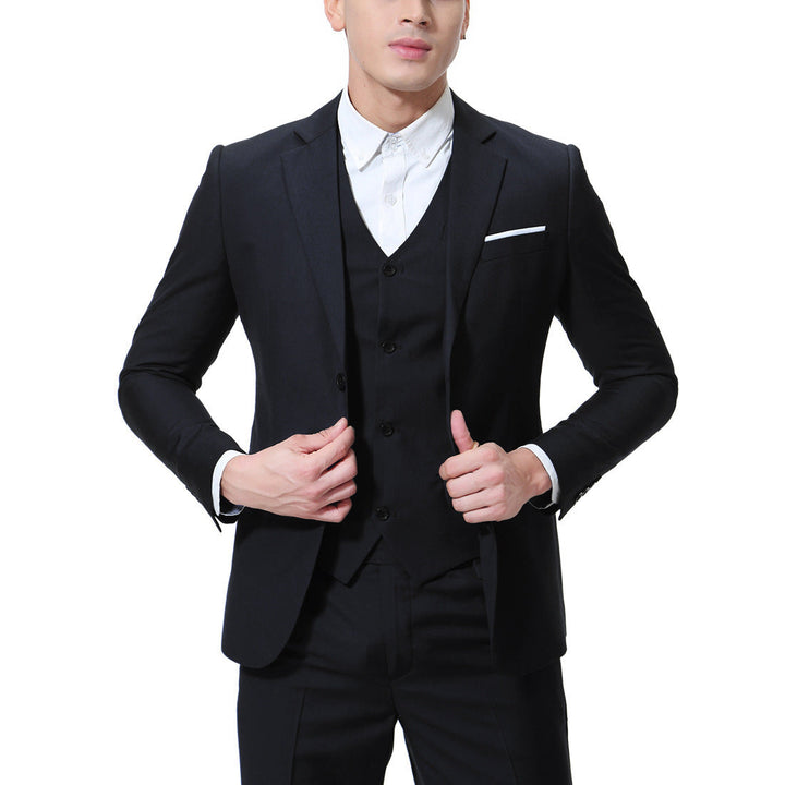 Elegant three-piece suit for men | Slim fit | Single-breasted