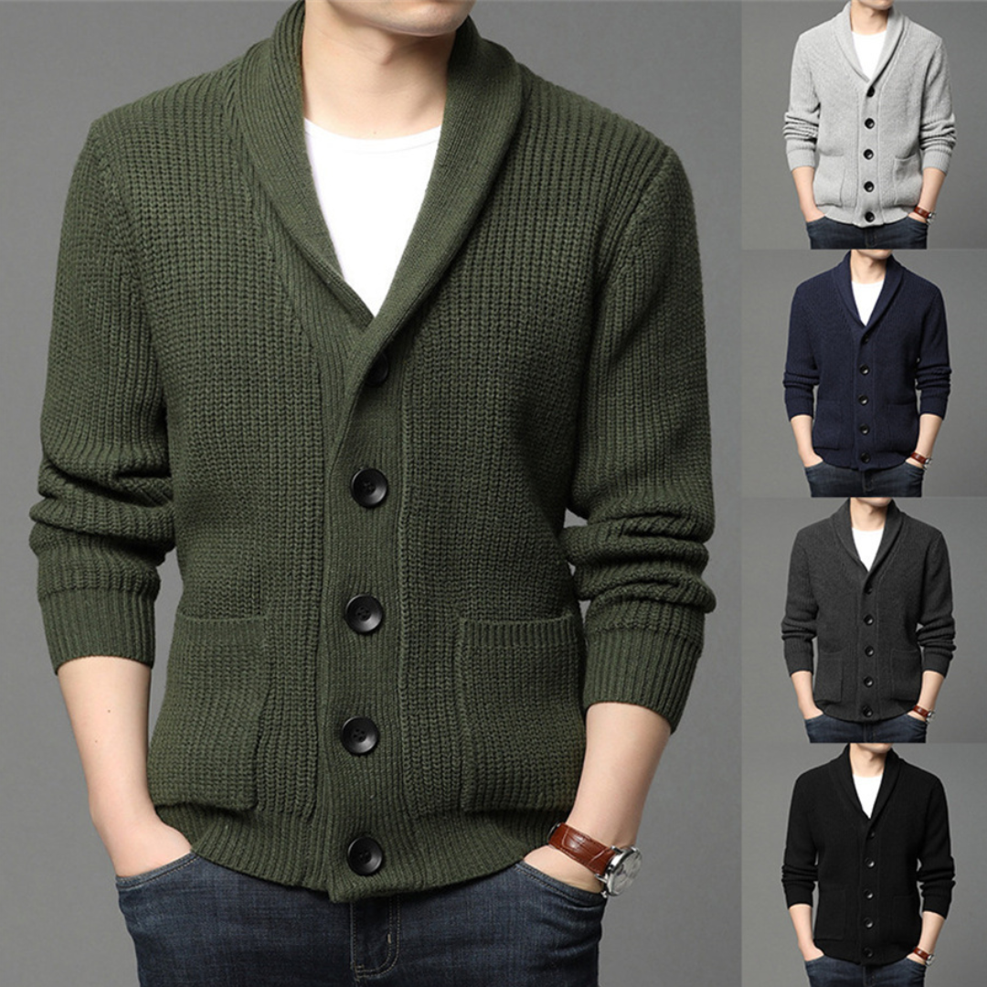 MAILLON - Cardigan men Sweater with buttons