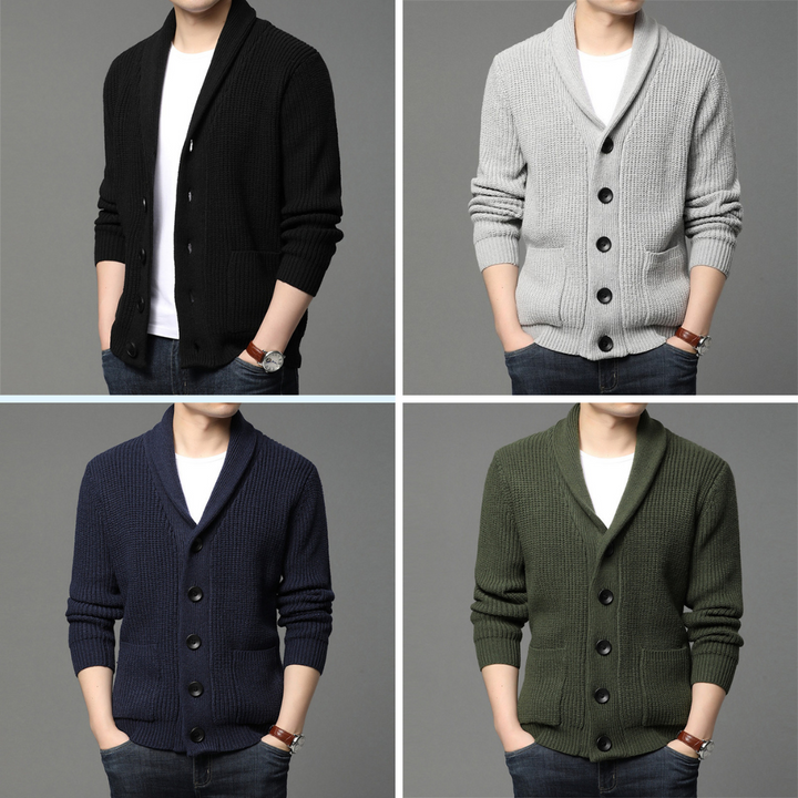 MAILLON - Cardigan men Sweater with buttons