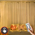 LED-ljusgardin med USB och fjärrkontroll, åtta lägen