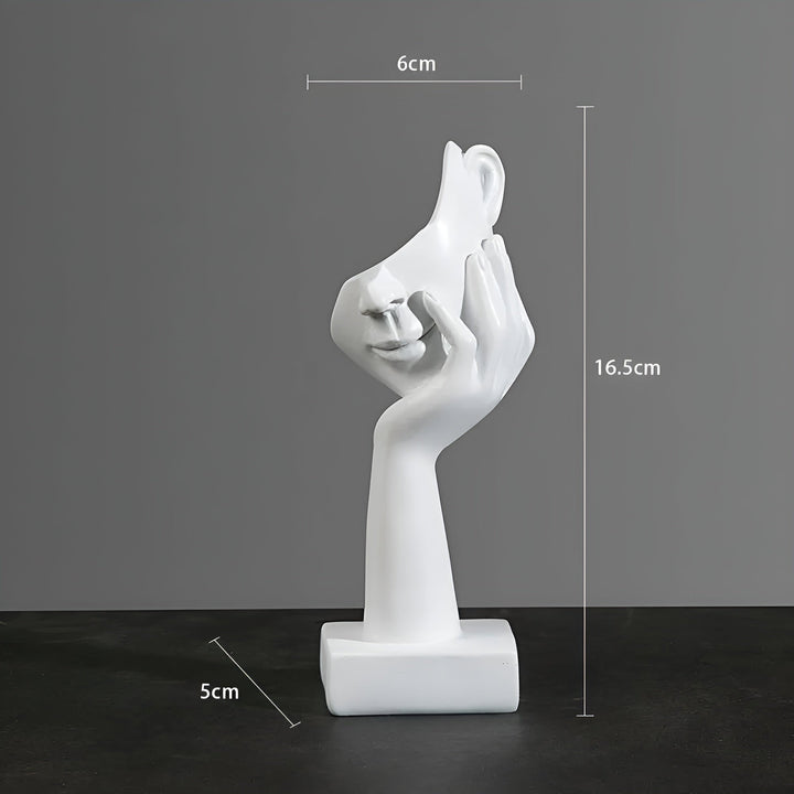 Abstract philosopher sculpture for modern home