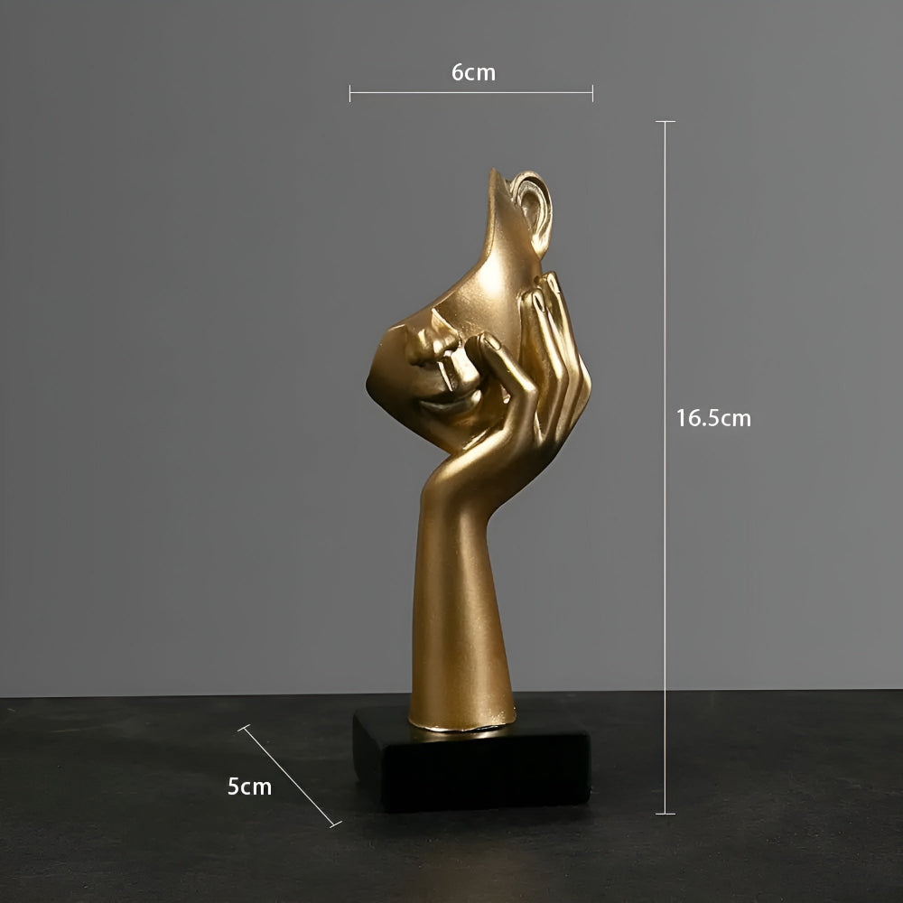 Abstract philosopher sculpture for modern home
