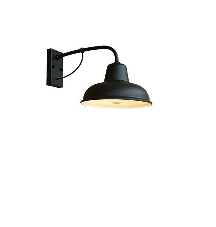 Wall light in antique style for indoor and outdoor usage