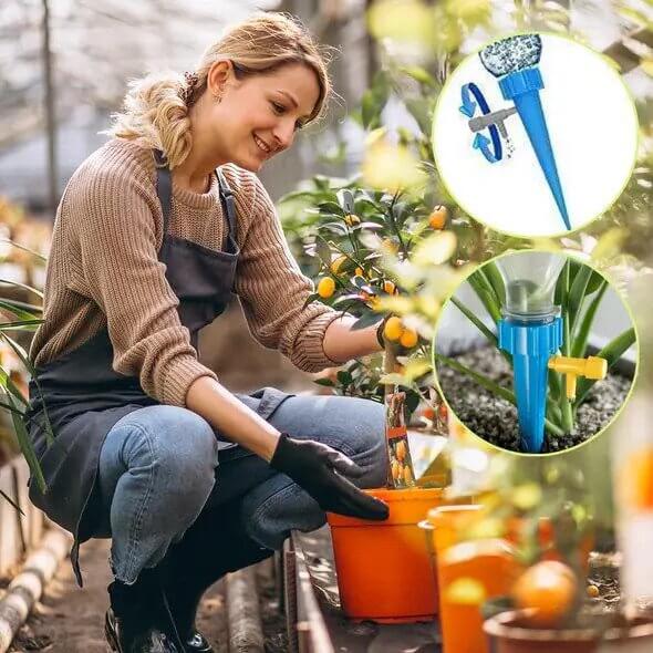 Automatic Dryppvanningssystem for Planter – Up to 15 Days
