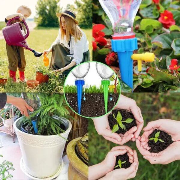 Automatic Dryppvanningssystem for Planter – Up to 15 Days