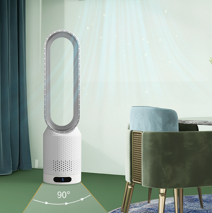Portable Air Cooler with Air Purifier and Oscillating Fan