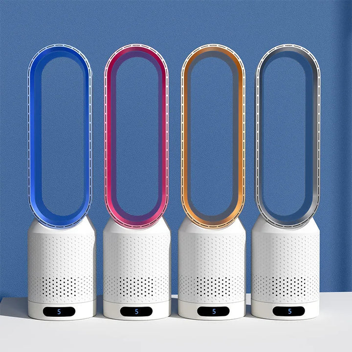 Portable Air Cooler with Air Purifier and Oscillating Fan