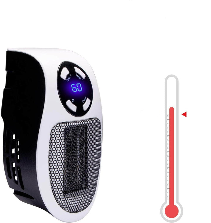 Portable electric varmeovn with remote control