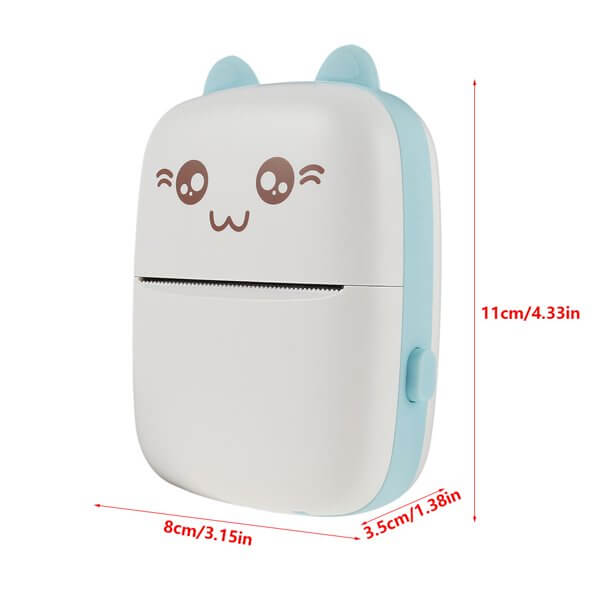 Portable Lommeskriver for Immediate Utskrift