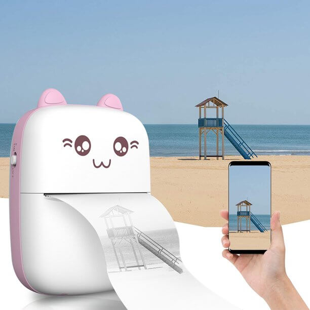 Portable Lommeskriver for Immediate Utskrift