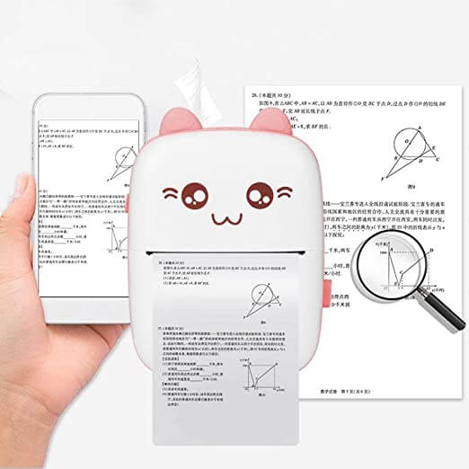 Portable Lommeskriver for Immediate Utskrift