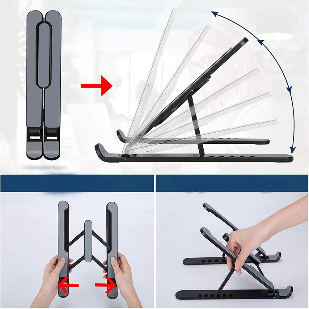Portable Laptopstativ – Ergonomic and Sammenleggbart