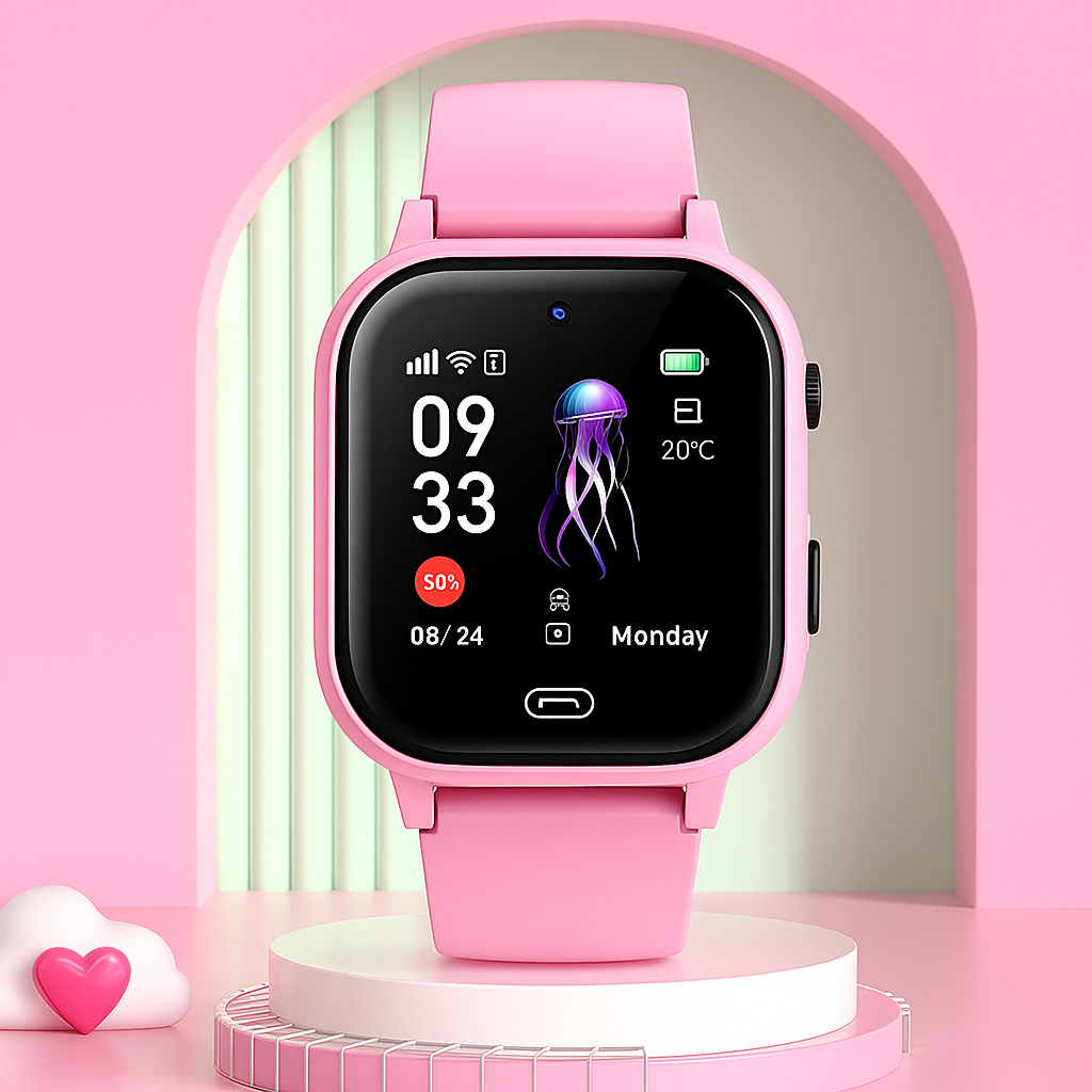 Kids GPS Smartwatch with Camera – Safety and Fun for Active Kids