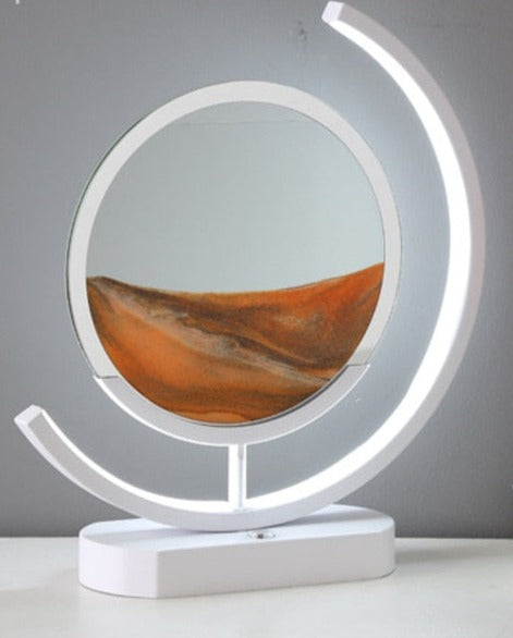 Moving Sand Table Lamp – Unique LED Decor Lamp