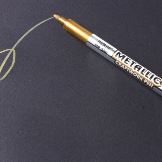 Metallic Markeringspenner for Creative Kunstprosjekter