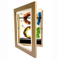 Picture Frame for Children's Artwork with Storage