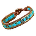 Women's Blue-Green Boho Bracelet