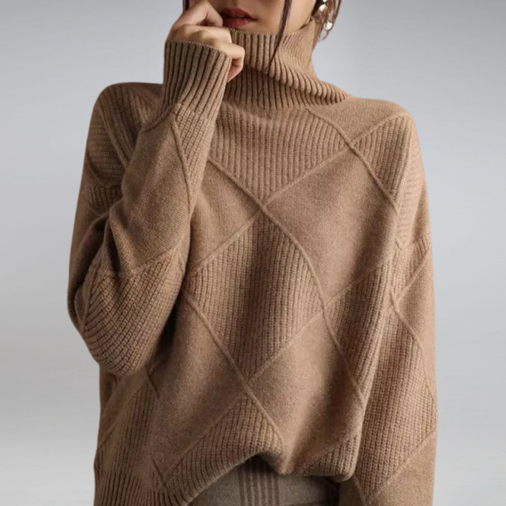 Women Polo top - soft and stylish jumper