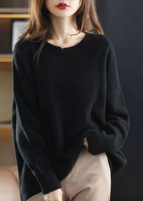 Damegenser with O-neck and Unique Patchwork-Design