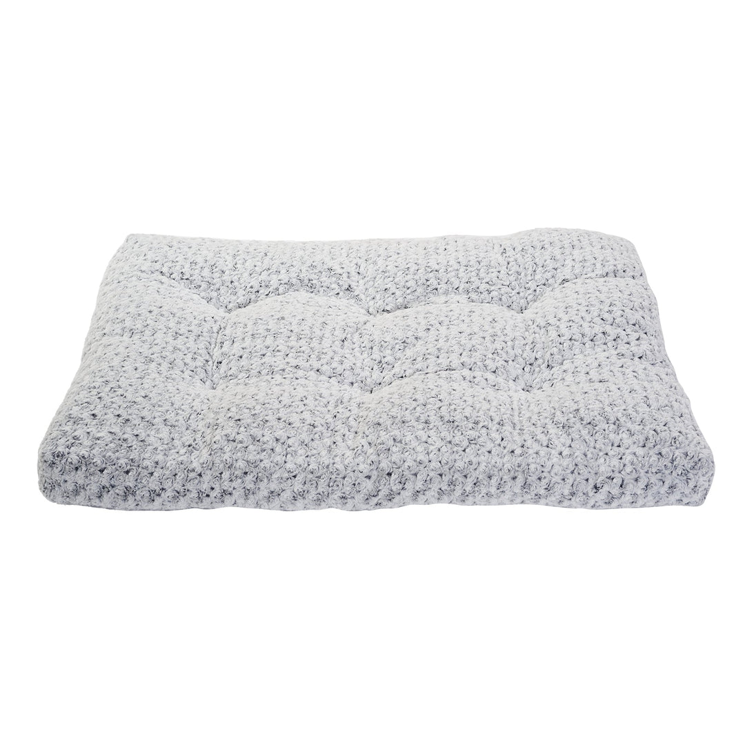 Tjock hundbädd i rosensammet med mycket vadd, tvättbar, S–XL