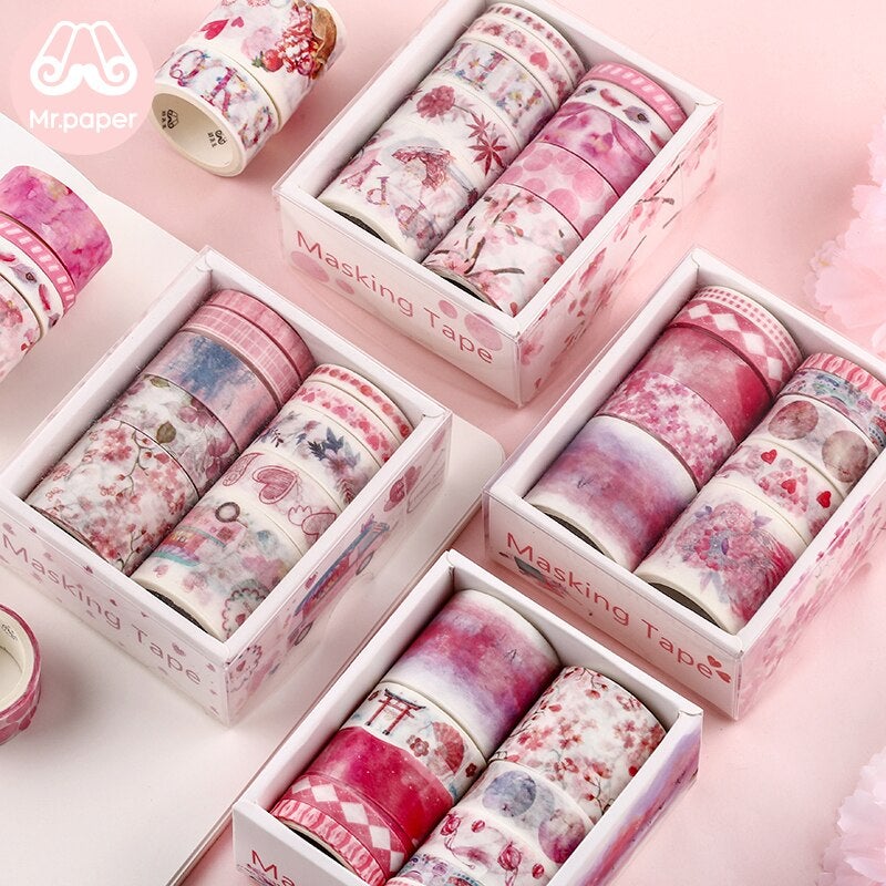 Decorative Washi Tape Set for Creative Expression