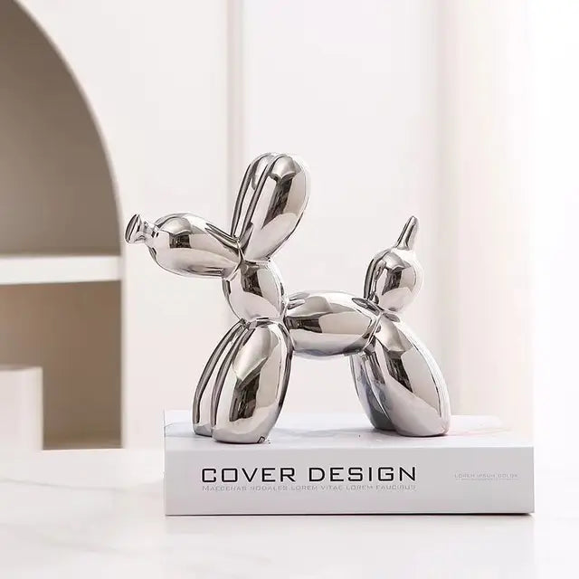Unisex Decorative Balloon Dog Sculpture
