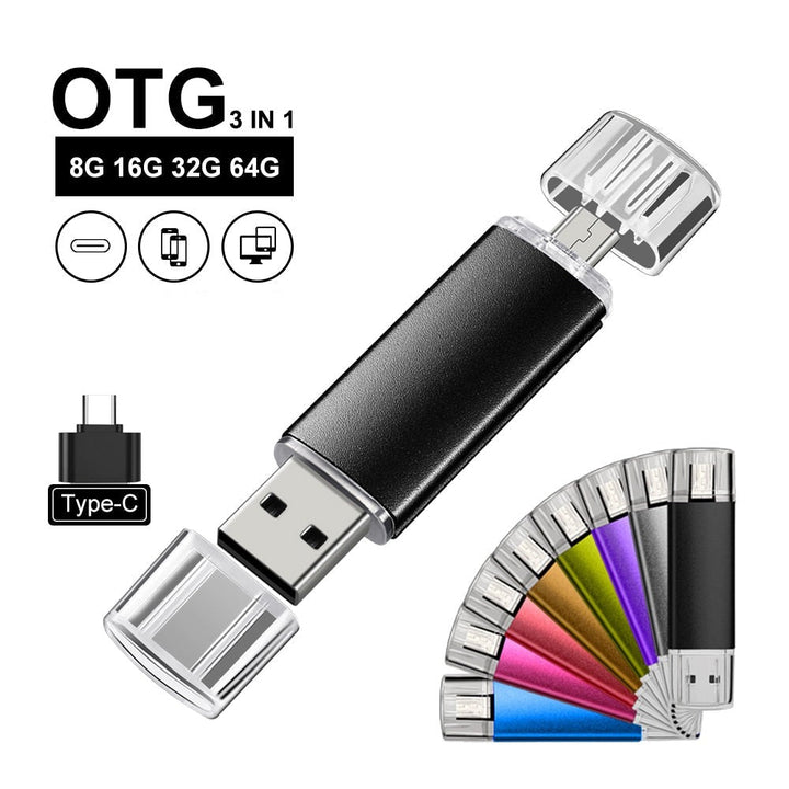 Portable USB 2.0 Flash Drive for Versatile Storage