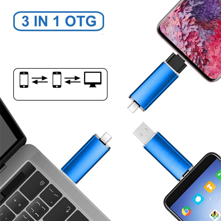 Portable USB 2.0 Flash Drive for Versatile Storage