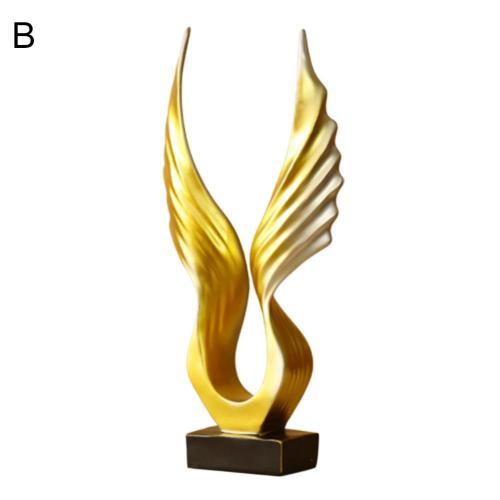 Engle wing sculpture for hemmedeko ration