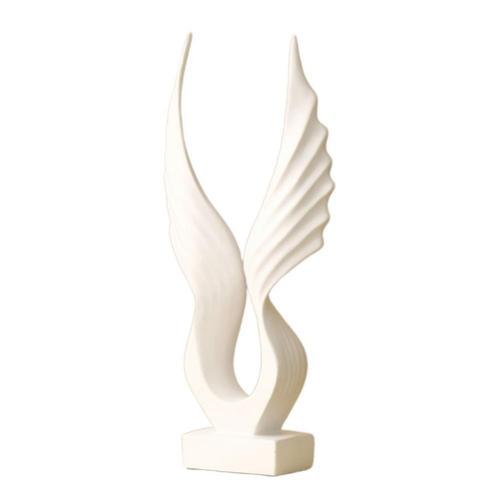 Engle wing sculpture for hemmedeko ration