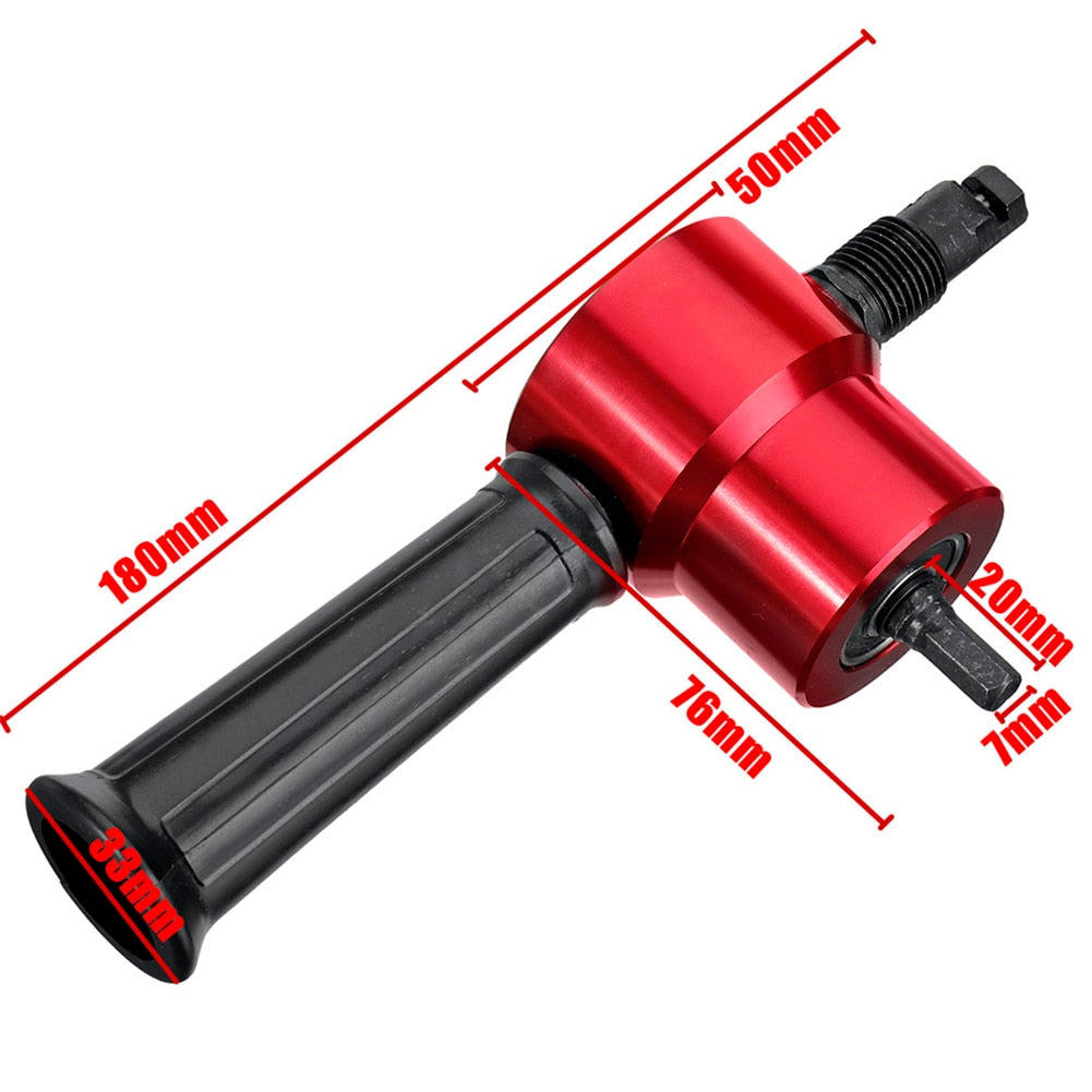 Tool for metallskjäring with double head