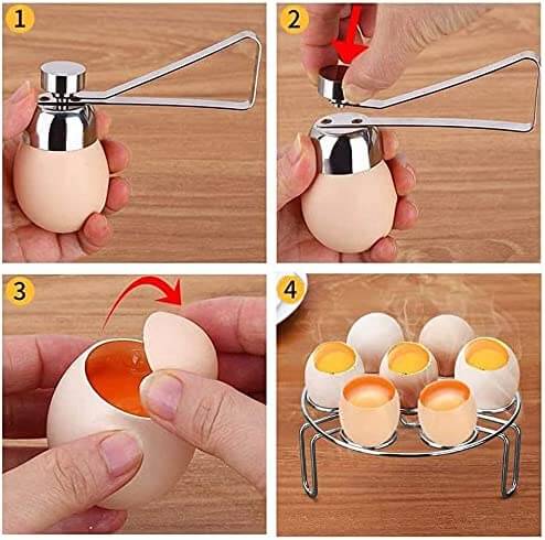 Eggeknekker topper for perfect Egge opening - quick kitchen helper