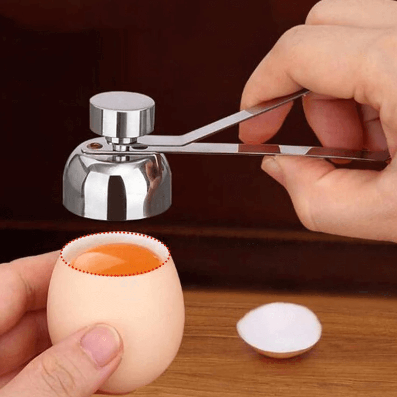 Eggeknekker topper for perfect Egge opening - quick kitchen helper