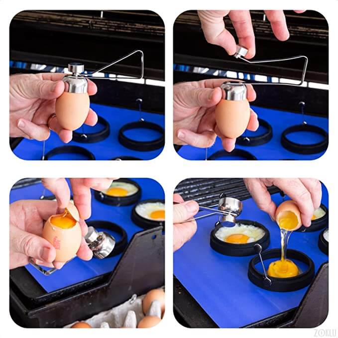 Eggeknekker topper for perfect Egge opening - quick kitchen helper