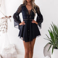 Bohe T blonde dress for women - festival clear & elegant