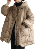 Women Winter jacket with hood and Pockets – Modern Design for cold days