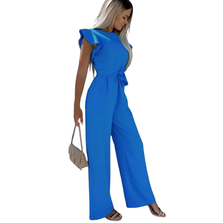 Women Jumpsuit with Ruffles and Vida Ben for Elegant Style
