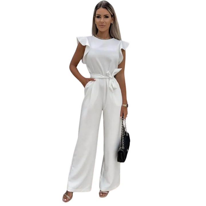 Women Jumpsuit with Ruffles and Vida Ben for Elegant Style