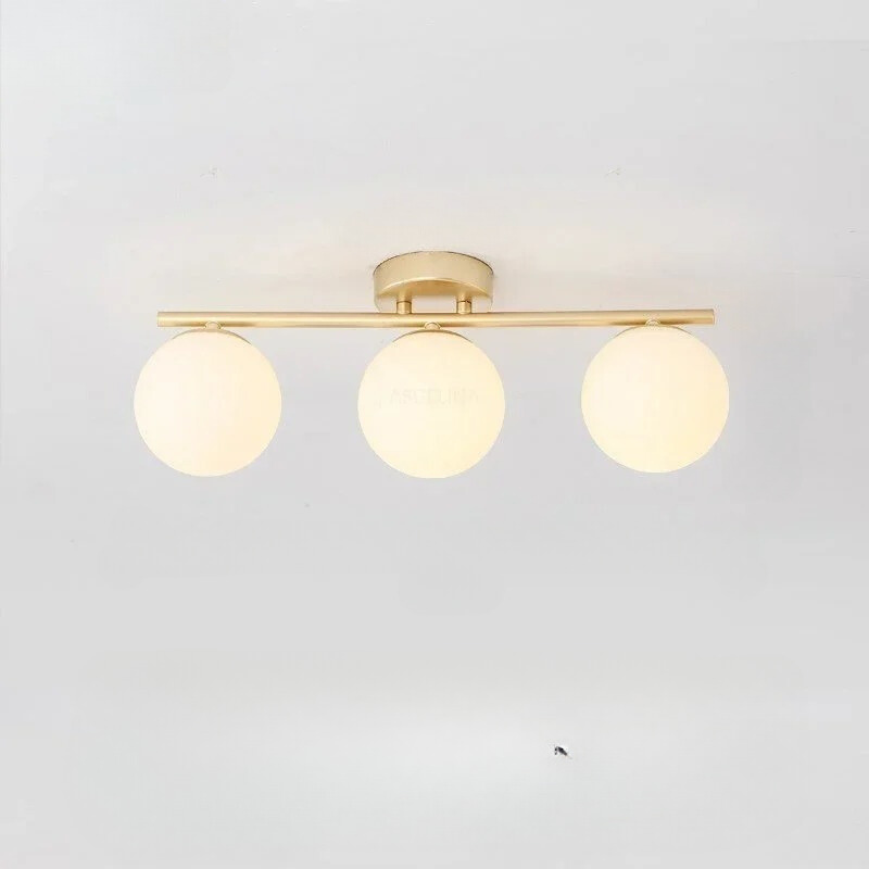 Elegant Glass Ball Ceiling Lamp – Modern Lighting for the Home