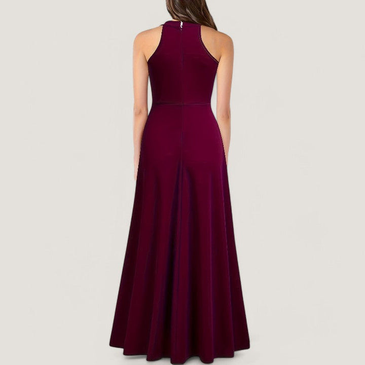 Elegant Halterneck Maxi dress for women