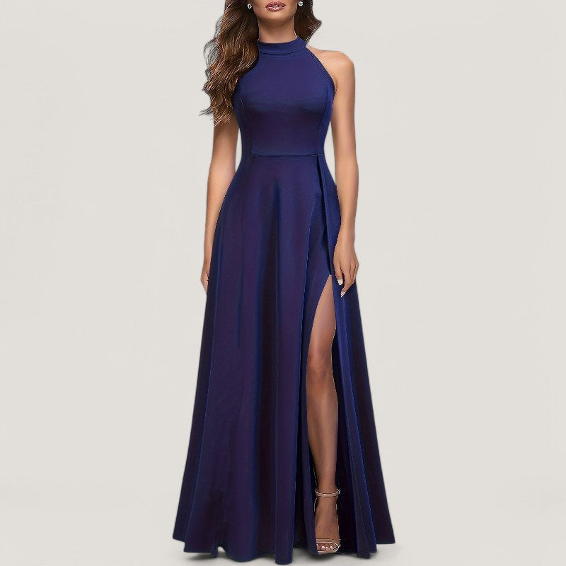 Elegant Halterneck Maxi dress for women