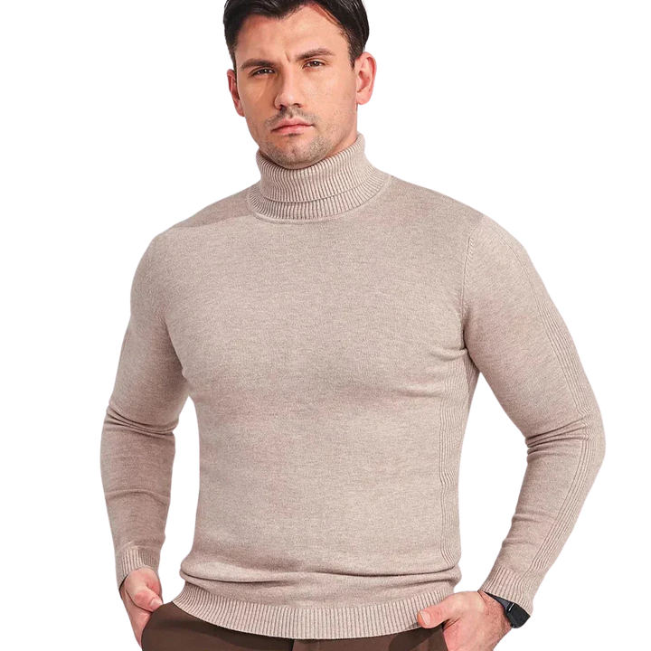 Herres turtleneck jumper in classic style