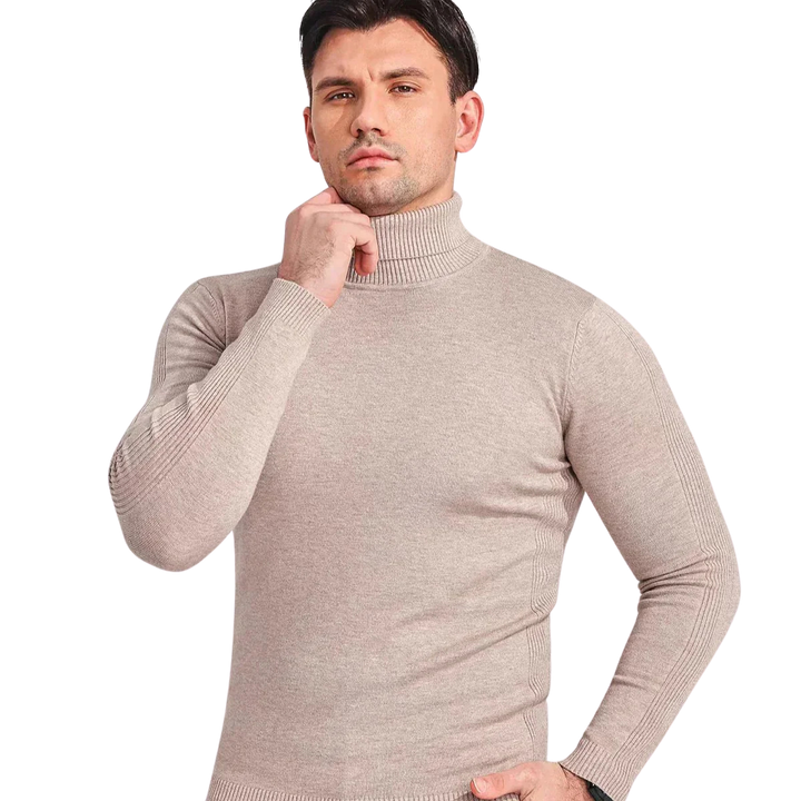 Herres turtleneck jumper in classic style