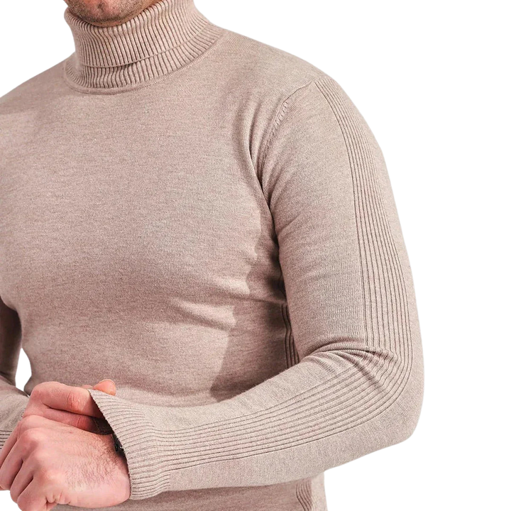 Herres turtleneck jumper in classic style