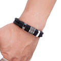 Universal men bracelet in vevd with magnet lock