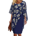 Women Törklädekjole with Floral print